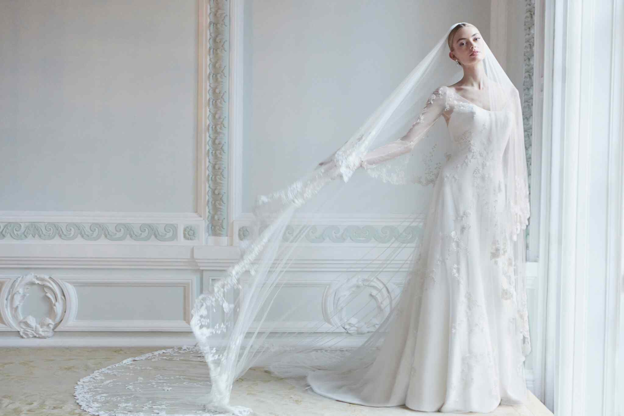 Phillipa-Lepley-Couture-Wedding-Dress-Nude-Tallulah-Crepe-With-Thomasina-Woodland-Jasmine-Overlay-2