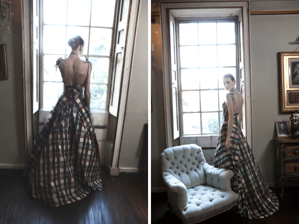 Phillipa_Lepley_Evening_And_Occassion_Wear_Tartan_Evening_Dress