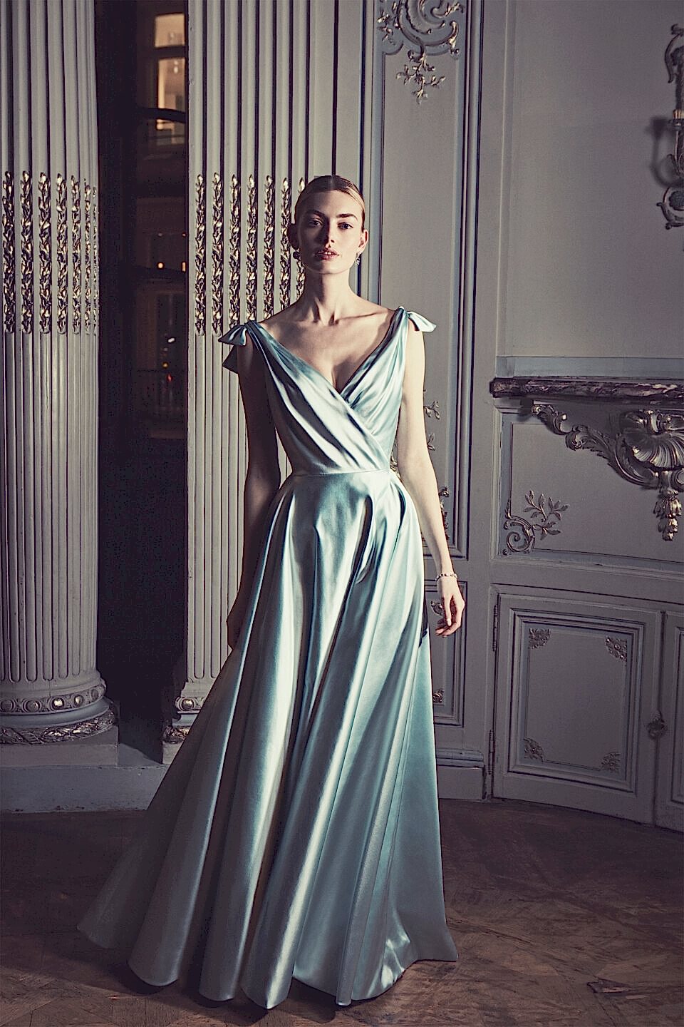 Phillipa-Lepley-Couture-Wedding-Dress-Vienna-Crossover-Turquoise-Satin-Pale-Blue-Eveningwear-Gown-960x1440
