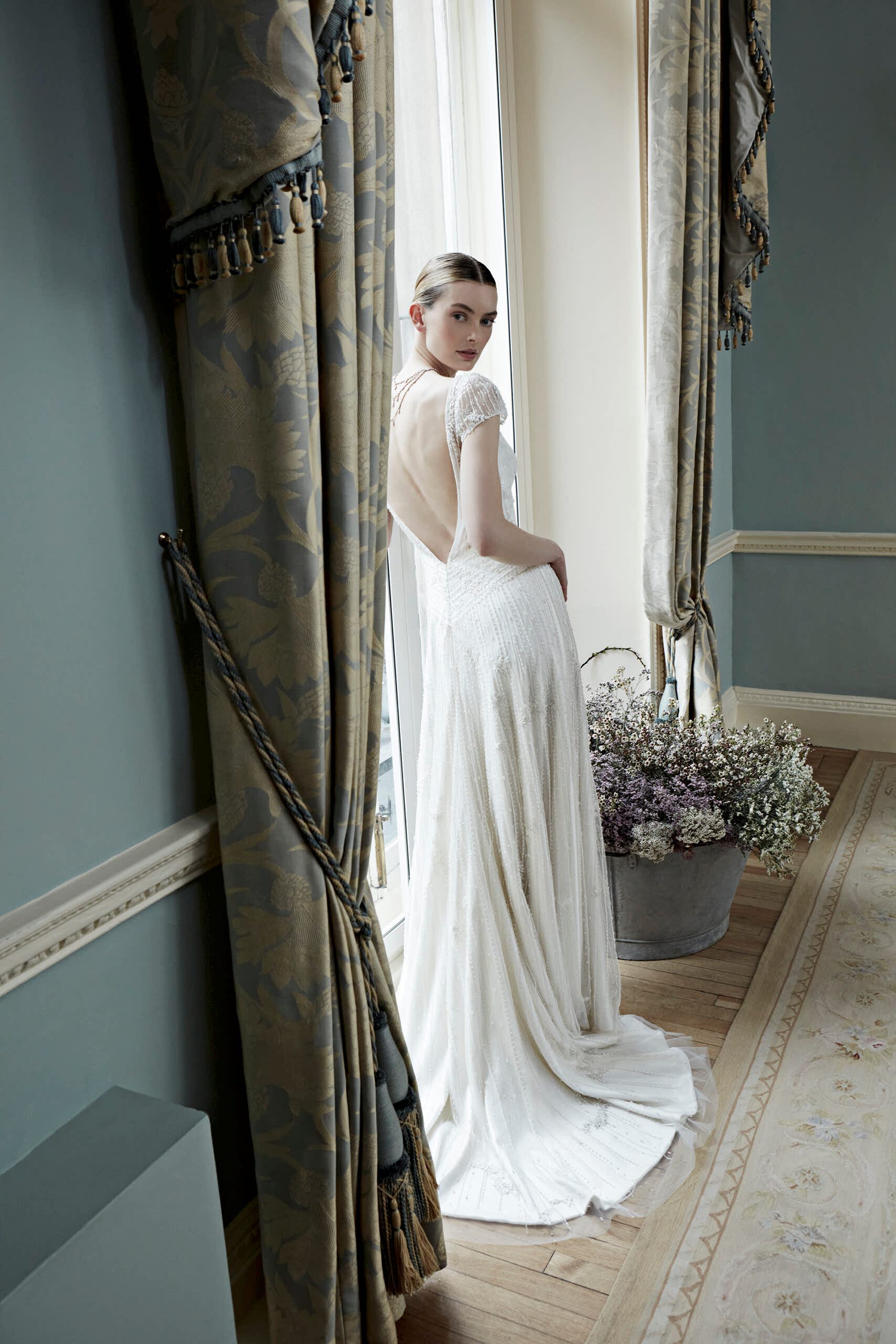 Phillipa-Lepley-Couture-Wedding-Dress-Fitzgerald-Cascading-Leaves