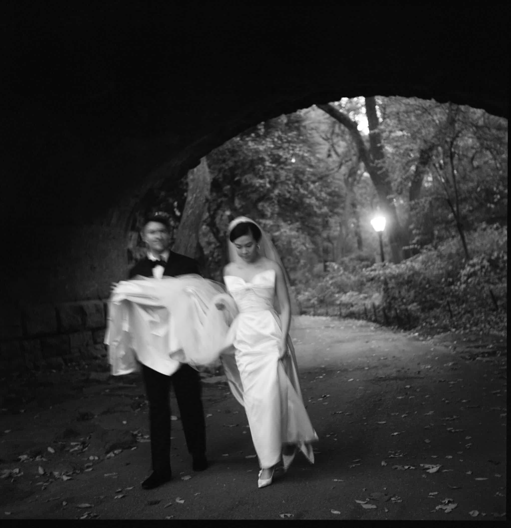 Phillipa_Lepley_Bride_Jessica_Corseted_Strapless_Bow_Wedding_Dress_Bespoke_Overskirt_New_York_City_Wedding