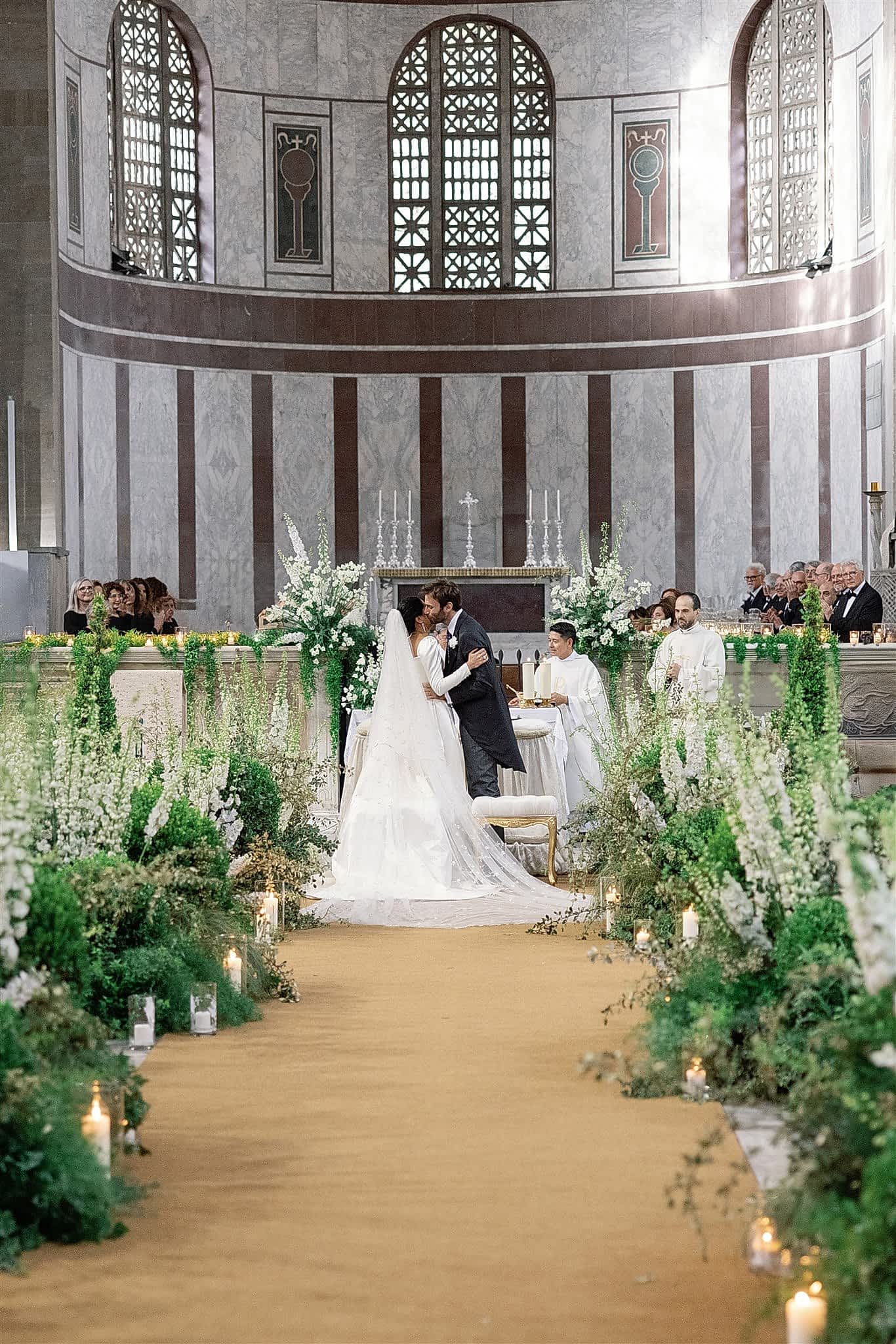 Phillipa_Lepley_Bride_Tosca_Bespoke_Duchess_Satin_Long_Sleeve_Wedding_Dress_with_Square_Neckline_and_Removable_Overskirt_Rome_Wedding