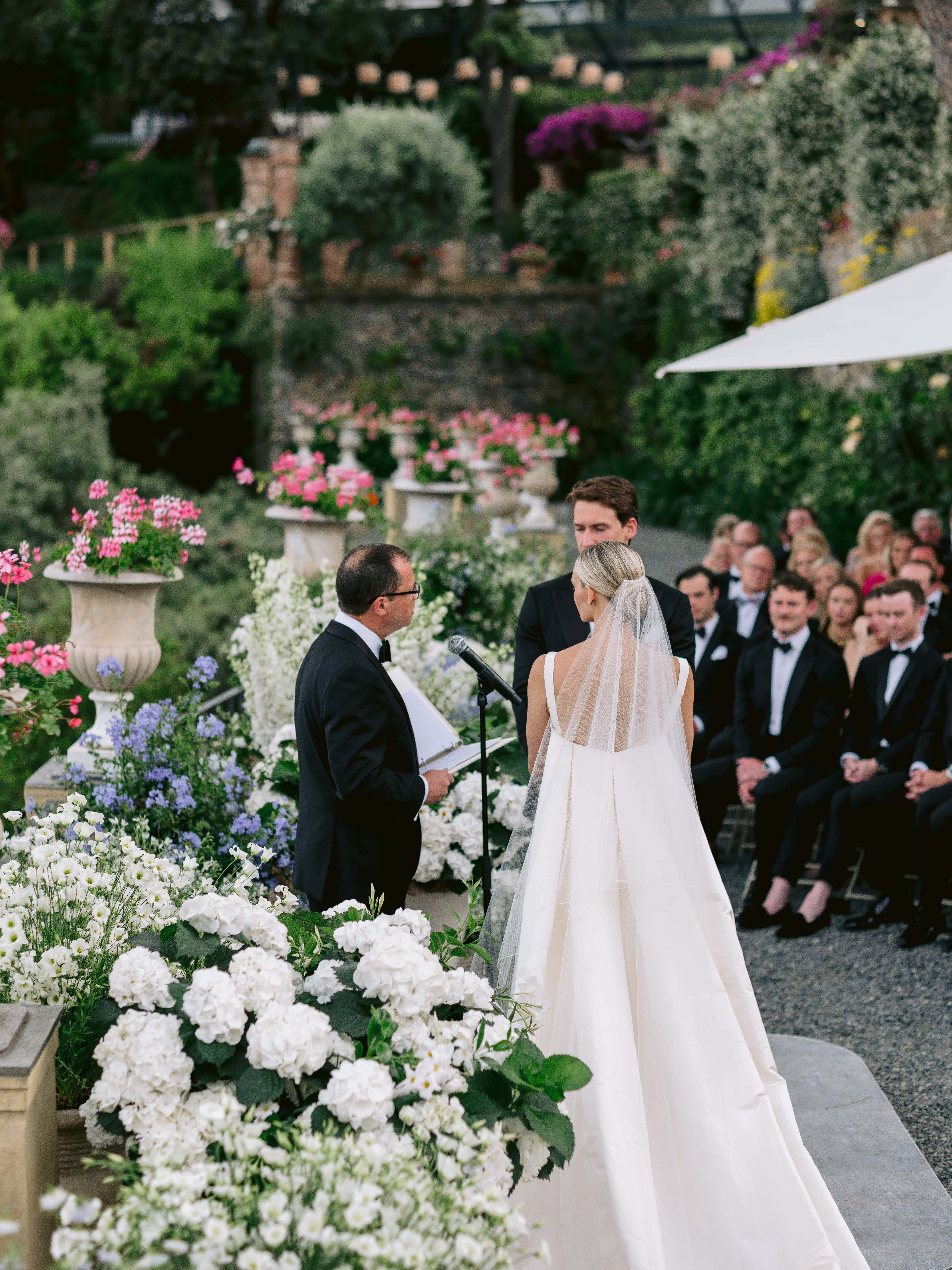 Vogue_Wedding_Phillipa_Lepley_Bespoke_Wedding_Dress_Ivory_Silk_Crepe_Fitted_Gown_With_Detachable_Cape_Portofino_Wedding