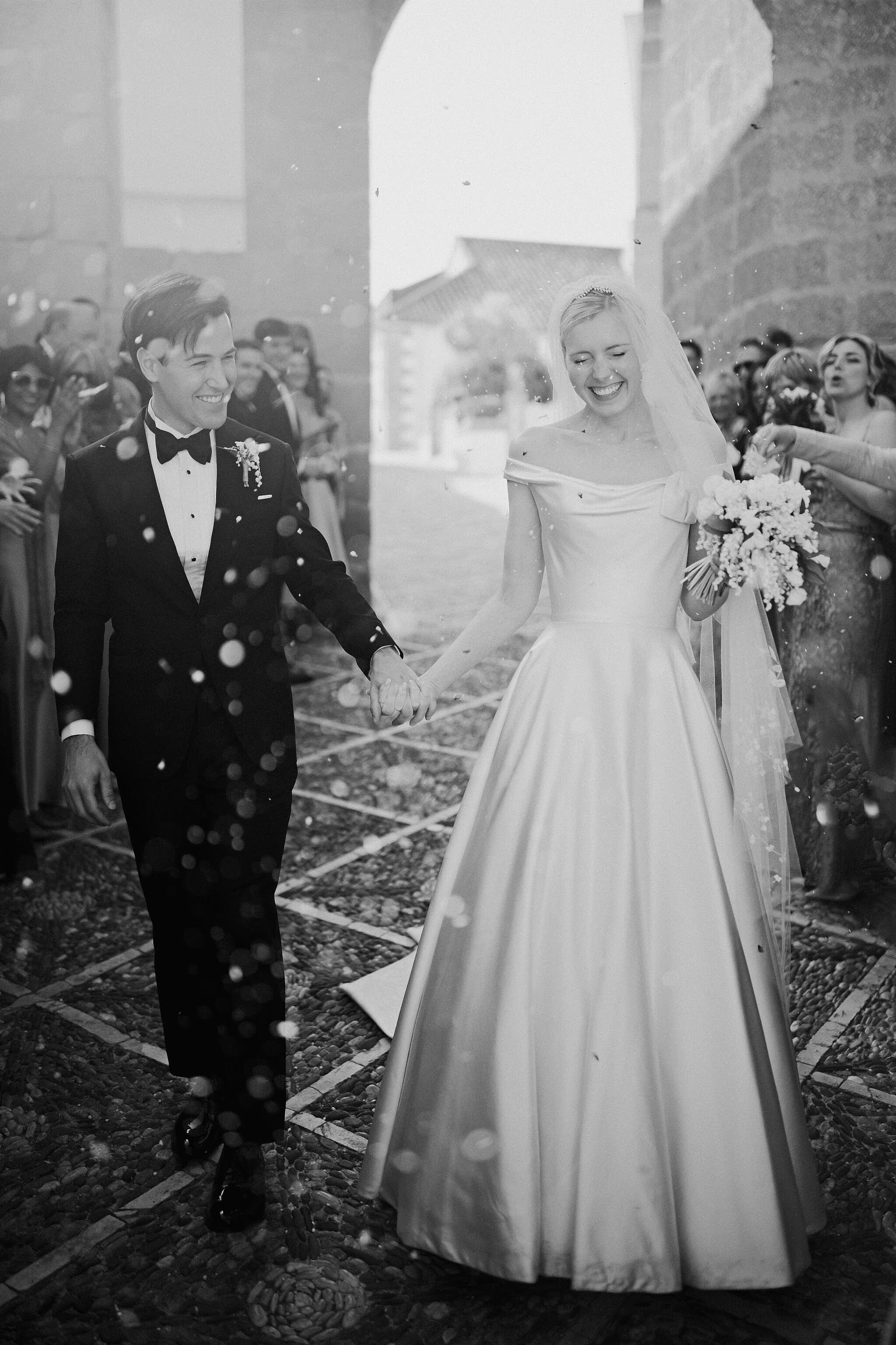 Phillipa_Lepley_bride_Alexandra_Timeless_Duchess_Satin_Couture_Wedding_Dress_with_Bow_and_Hand_Embroidered_Veil_Spanish_Wedding