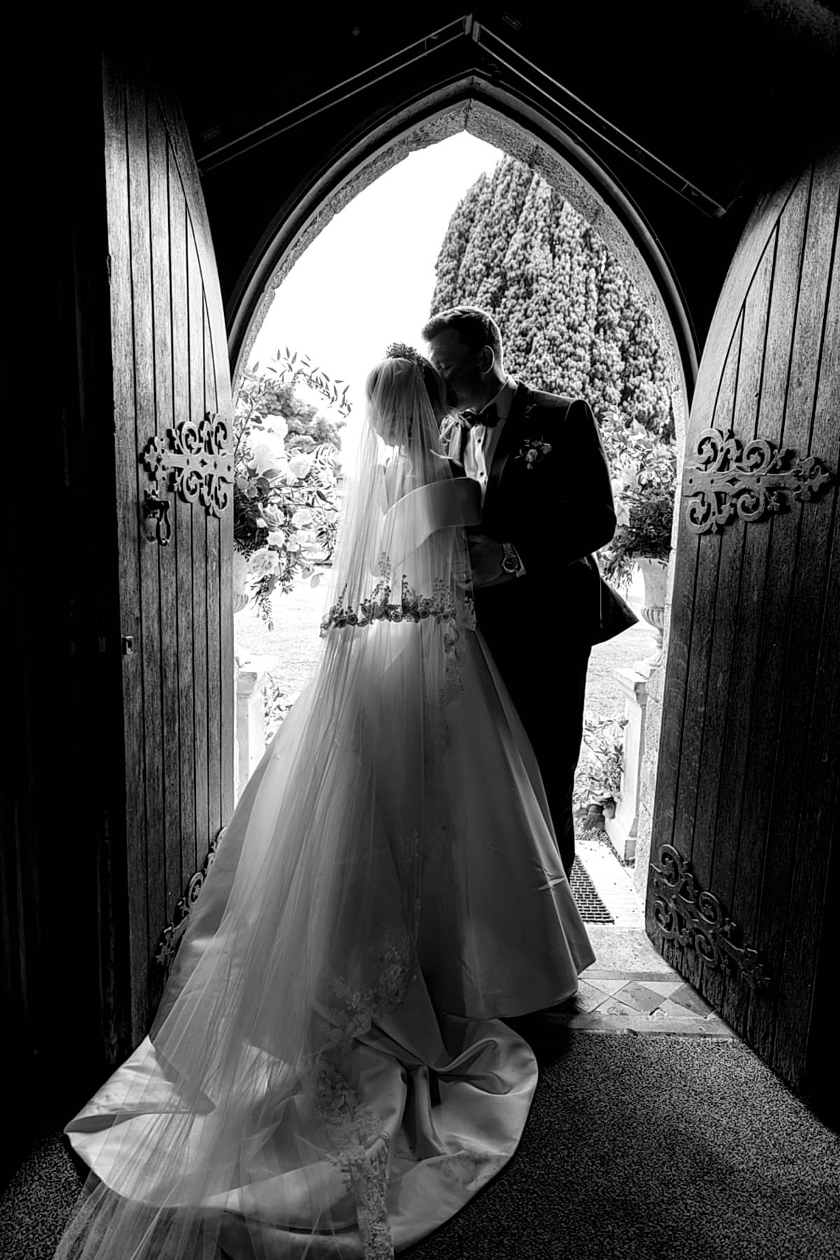 Phillipa_Lepley_Bride_Alex_Corseted_Couture_Timeless_Off_The_Shoulder_Satin_Wedding_Dress_and_Hand_Embroidered_Veil