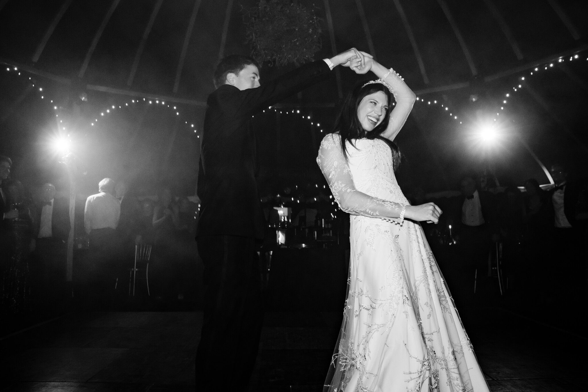 Phillipa_Lepley_Bride_Georgina_New_Years_Eve_Wedding_Bespoke_High_Neck_Embellished_Wedding_Dress_With_Long_Sleeves