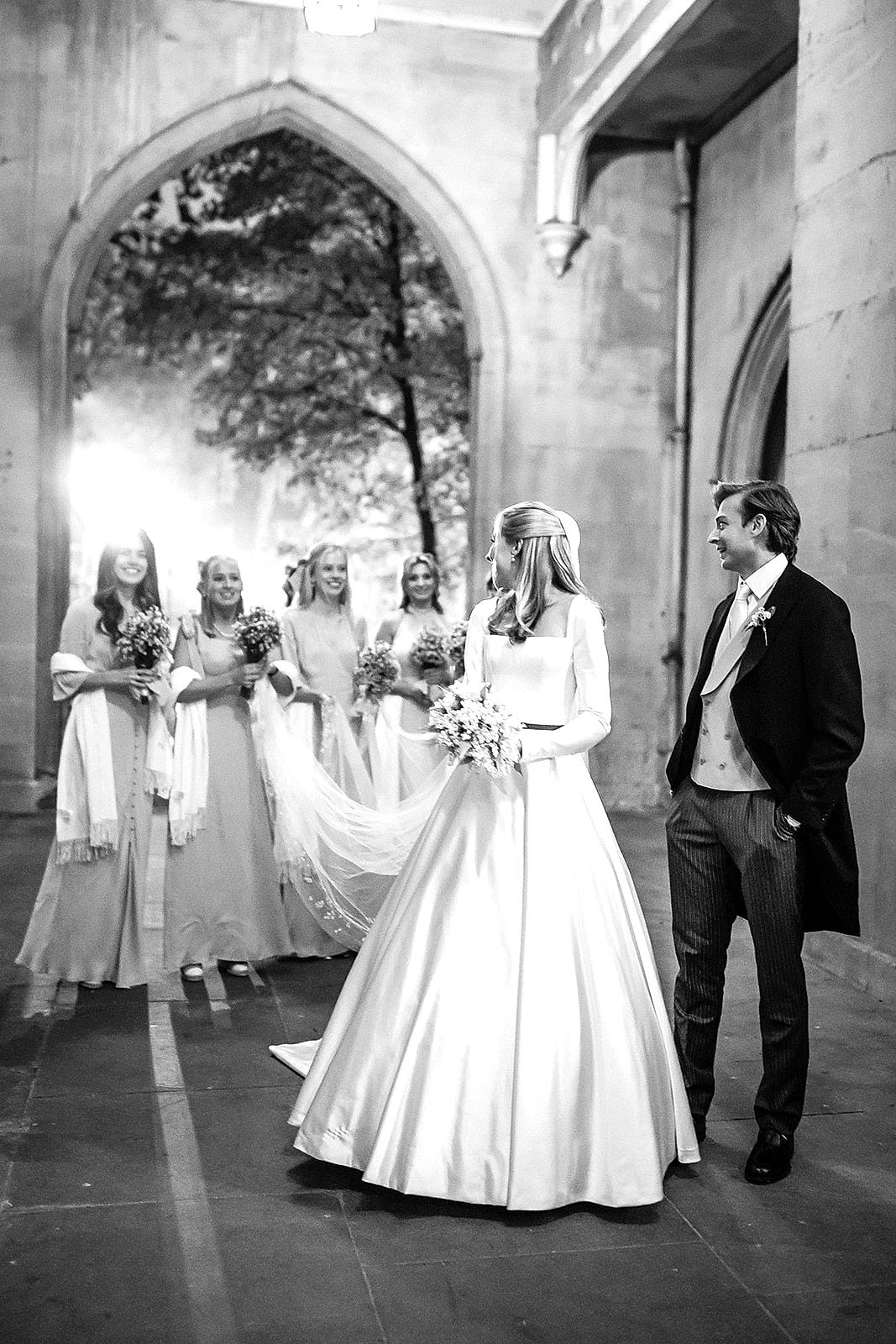 Phillipa_Lepley_Bride_Olivia_Bespoke_Ivory_Italian_Duchess_Satin_Wedding_Dress_Winter_Church_Wedding_Hand_Embroidered_Veil
