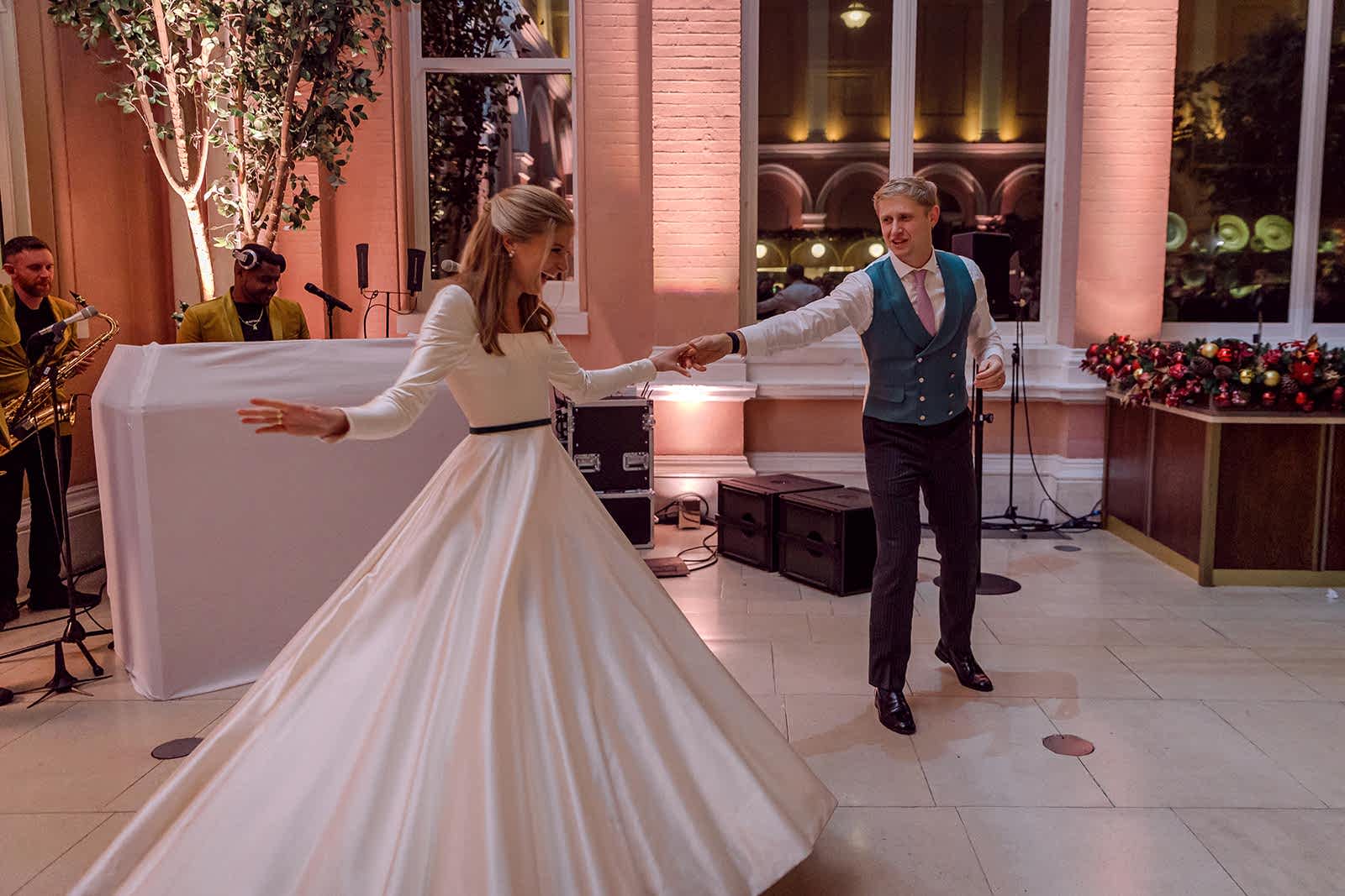 Phillipa_Lepley_Bride_Olivia_Bespoke_Ivory_Italian_Duchess_Satin_Wedding_Dress_Winter_Church_Wedding_Hand_Embroidered_Veil
