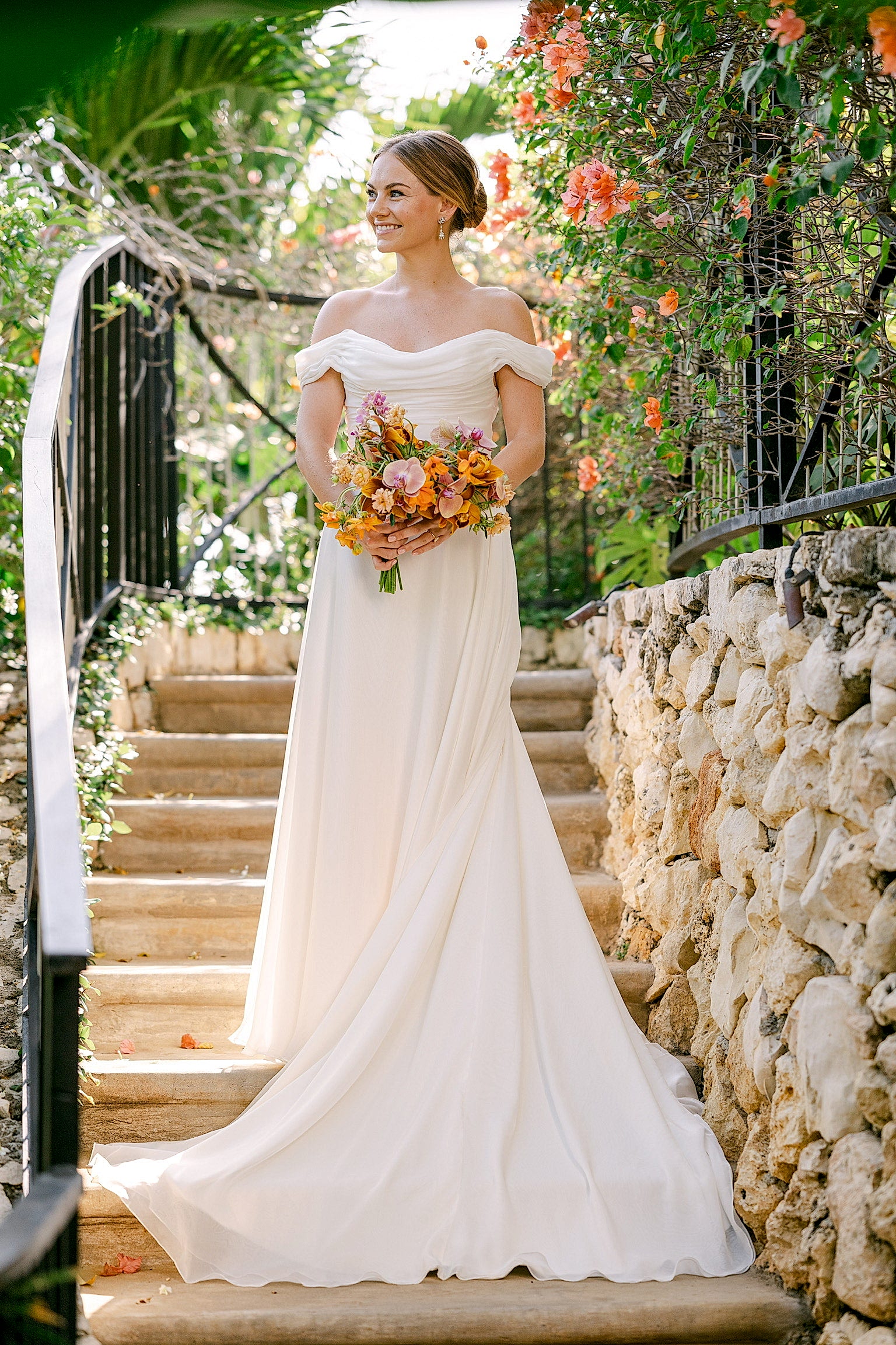 Phillipa_Lepley_bride_Hannah_Bespoke_Chiffon_Draped_Wedding_Dress_Destination_Wedding_In_Jamaica_Beach_Wedding
