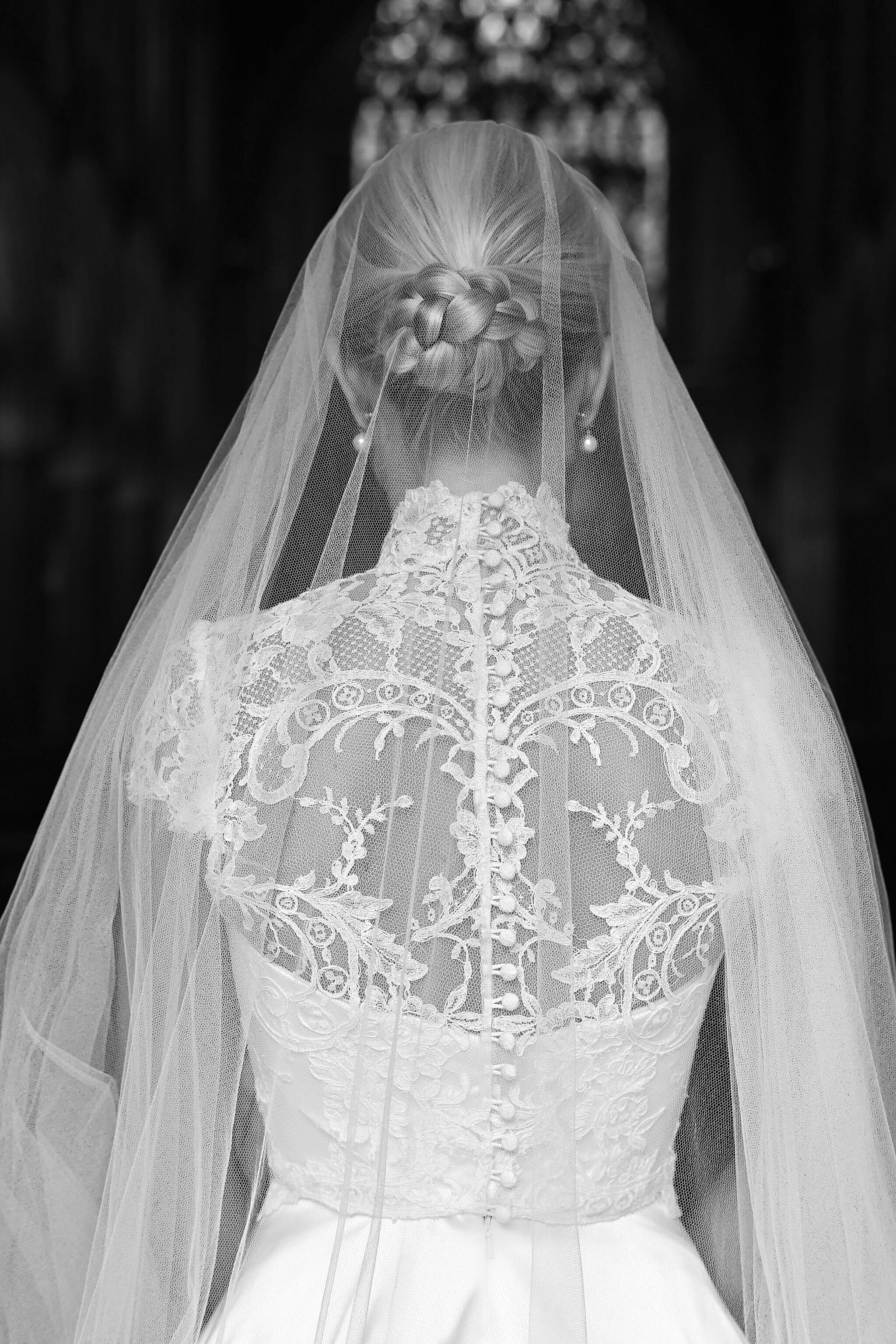 Phillipa_Lepley_Bride_Amelia_Strapless_Satin_Wedding_Dress_With_Detachable_Lace_High_Neck_Top_And_Silk_Tulle_Veil_London_City_Wedding